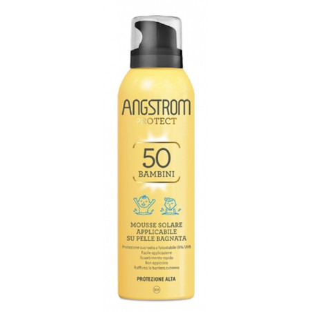 Perrigo Angstrom Kids Mousse Spf50 150 Ml