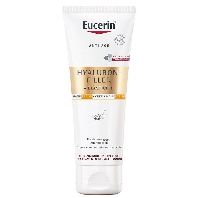 Beiersdorf Eucerin Hyaluron Filler + Elasticity Crema Mani Anti Macchie 75 Ml