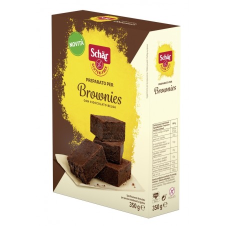 Schar Preparato Per Brownies Con Cioccolato Belga 350 G