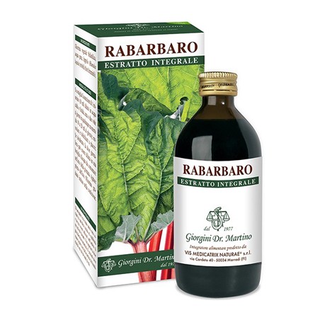 Dr. Giorgini Rabarbaro Estratto Integrale 200 Ml