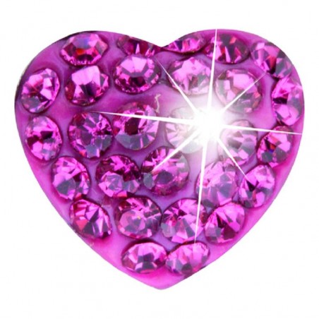 Biojoux Orecchini Rose Crystal Heart 10 mm BJT 2100 di Sanico