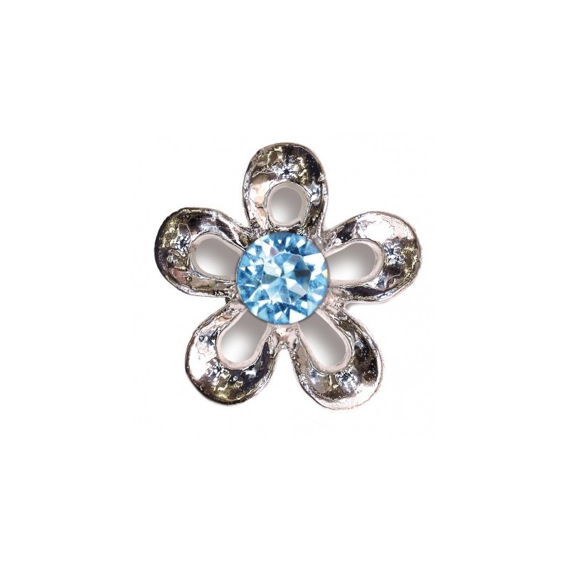 Biojoux Orecchini Metal Flower Water Crystal BJT 943