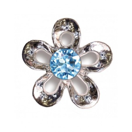 Biojoux Orecchini Metal Flower Water Crystal BJT 943