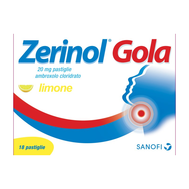 Zentiva Zerinol Gola 20 Mg Pastiglie Ambroxolo Cloridrato