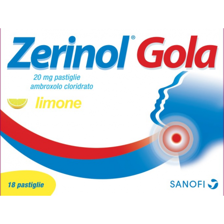 Zentiva Zerinol Gola 20 Mg Pastiglie Ambroxolo Cloridrato