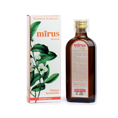 Erbavoglio Mirus Bevanda Papaya 250 Ml