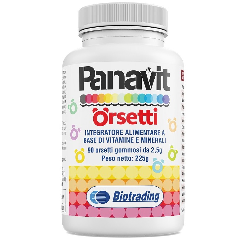 Biotrading Panavit Orsetti Gommosi 90 Pezzi