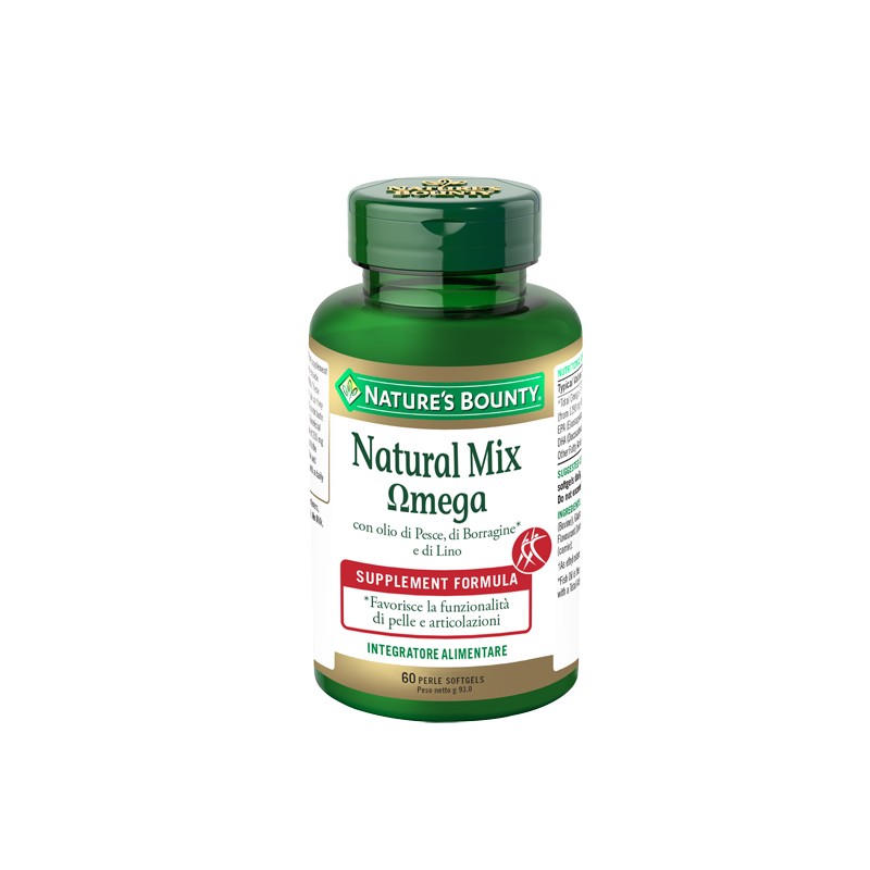 Nature's Bounty Natural Mix Omega 60 Perle