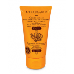 L'Erbolario Crema Solare Viso e Corpo SPF50+ Travel Size 75 ml Formato da Viaggio