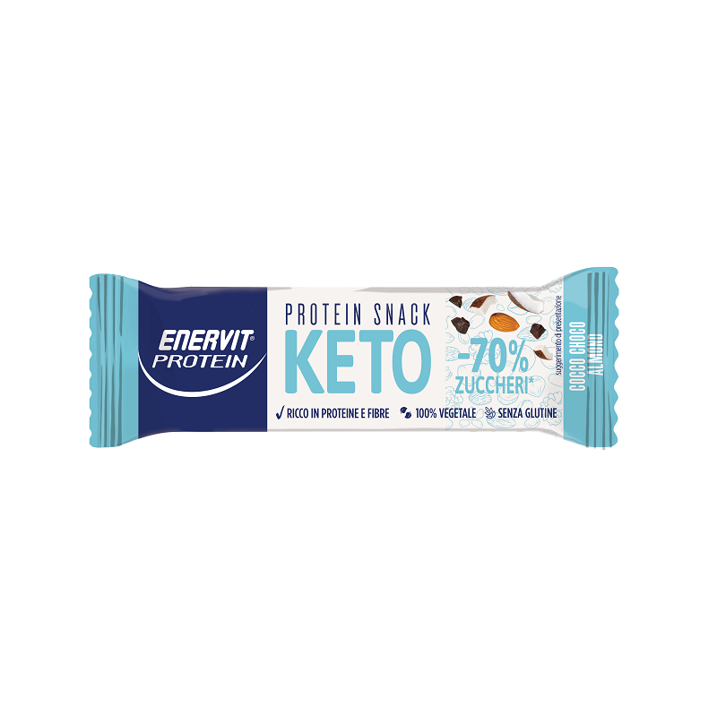 Enervit Protein Keto Snack Cocco Choco Almond 35 G