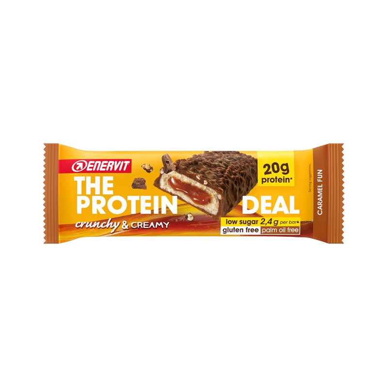 Enervit The Protein Deal Caramel Fun Barretta 55 G