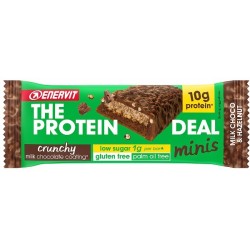 Enervit Protein Deal Minis Crunchy Hazelnut 33 g Barretta Proteica Snack