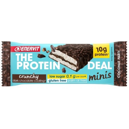 Enervit Protein Deal Minis Crunchy Coconut 33 g Barretta Proteica Snack