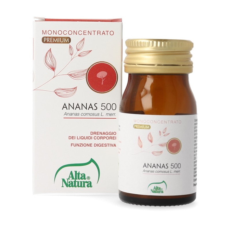 Alta Natura Ananas 500 40 Compresse 500mg Terranata