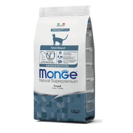 Monge & C. Monge Cat Sterilized Monoprotein Trota 1,5 Kg