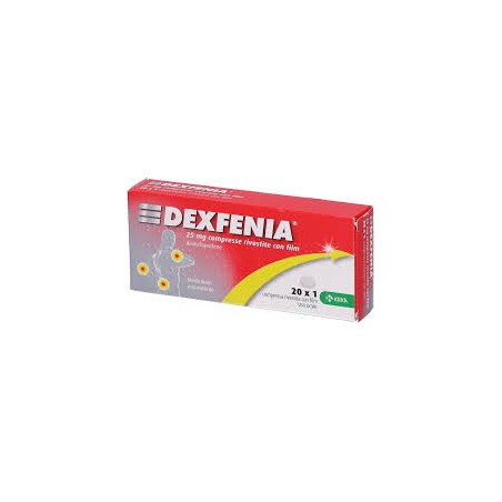 Dexfenia 25 Mg Compresse Rivestite Con Film Dexketoprofene Medicinale Equivalente