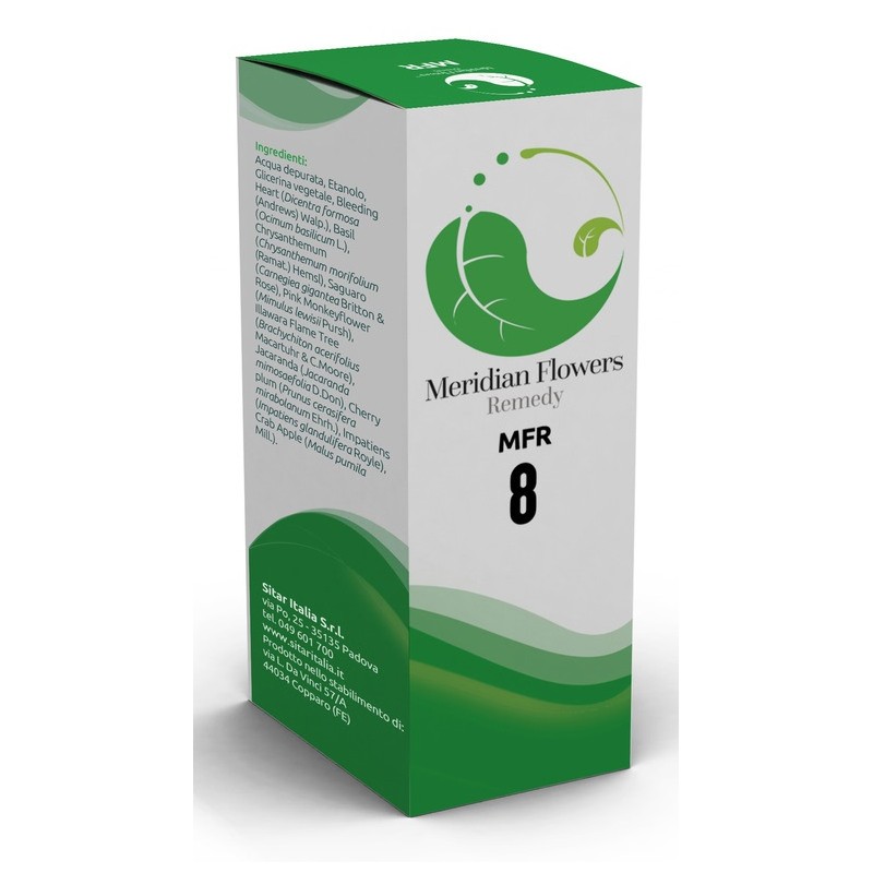 Sitar Mfr 8 Meridian Flowers Remedy Gocce 30 Ml