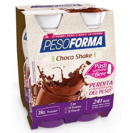 Nutrition & Santè Pesoforma Choco Shake 4x236 Ml