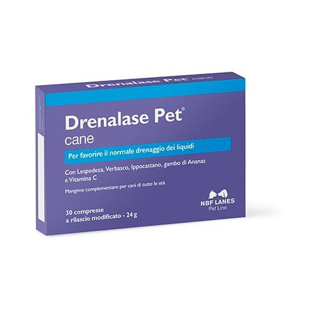 Nbf Lanes Drenalase Pet 30 Compresse