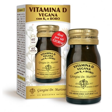 Dr. Giorgini Vitamina D Vegana Con K2+boro 60 Pastiglie