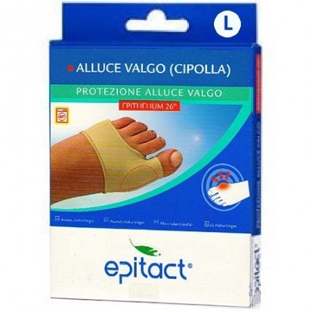 Qualifarma Protezione Per Alluce Valgo Epitact In Gel Di Silicone Epithelium 26 Misura Large