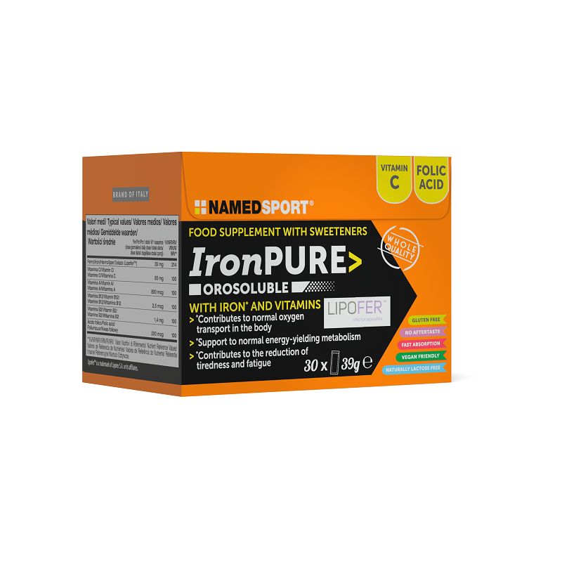 Named Ironpure Orosoluble 30 Bustine