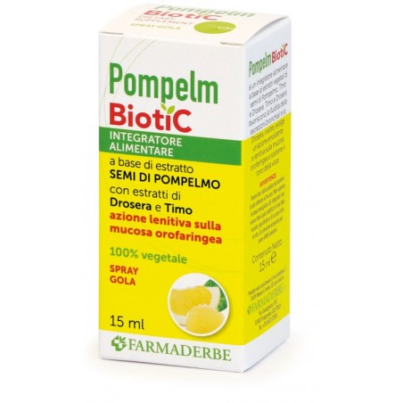 Farmaderbe Pompelmbiotic Spray Orale 15 Ml