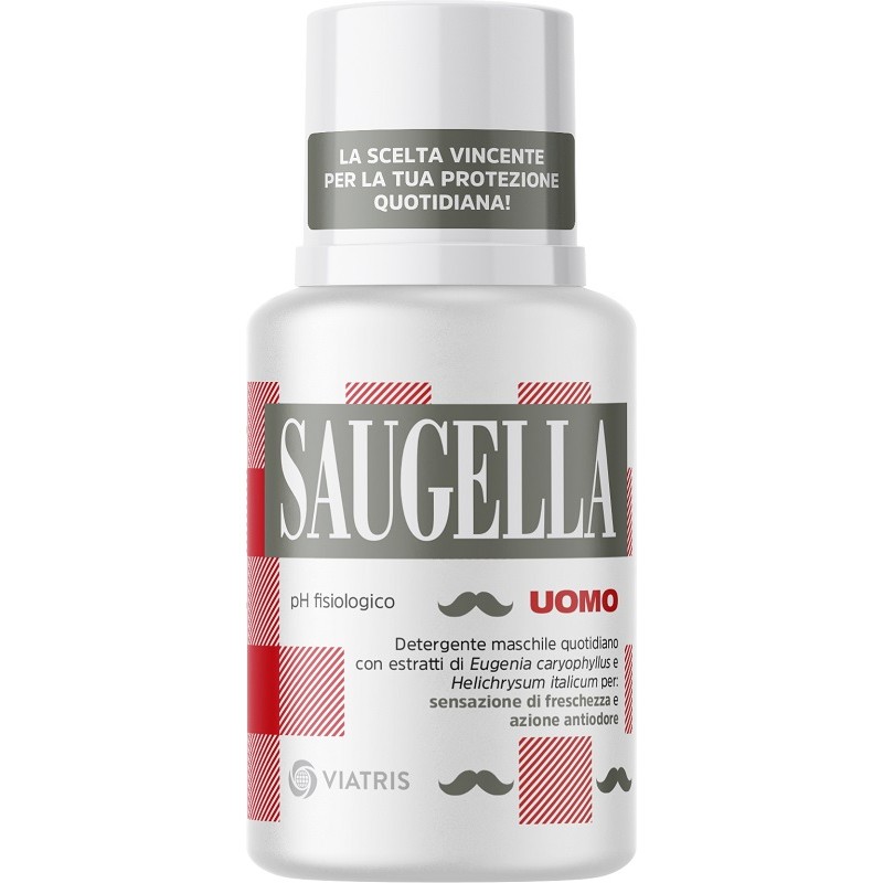 Meda Pharma Saugella Uomo Ph Fisiologico Detergente Maschile Quotidiano 100 Ml