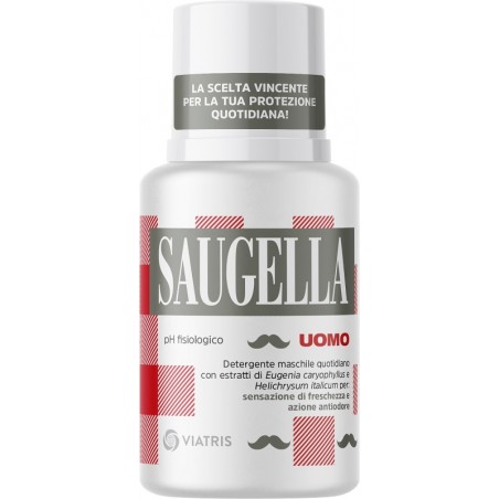 Meda Pharma Saugella Uomo Ph Fisiologico Detergente Maschile Quotidiano 100 Ml