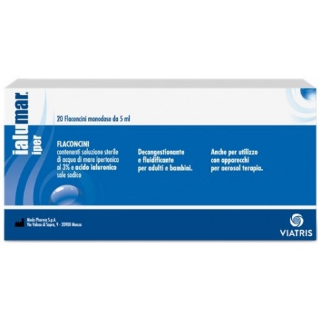 Viatris Soluzione Ipertonica 3% Ialumar 20 Flaconcini Da 5 Ml