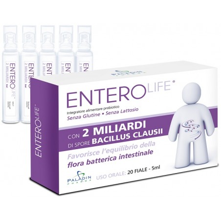 Paladin Pharma Enterolife 2 Miliardi 20 Fiale Da 5 Ml