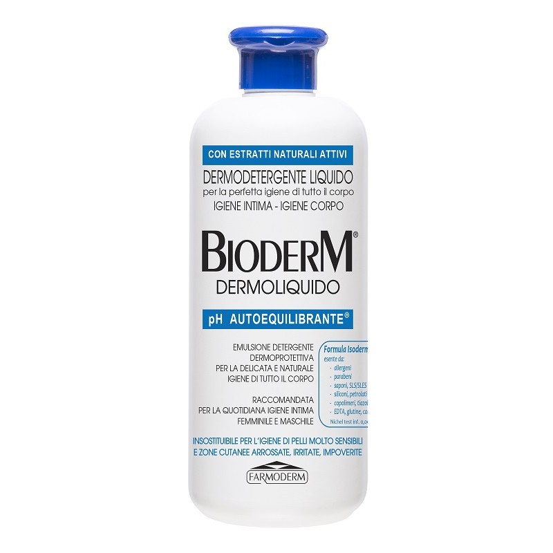 Farmoderm Bioderm Dermoliquido Ph Autoequilibrante 500 Ml