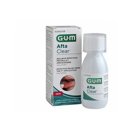 Sunstar Gum Aftaclear Rinse 120 Ml Collutorio