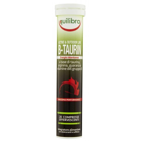 Equilibra B Taurin 20 Compresse Effervescenti