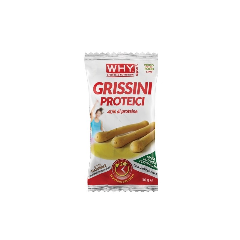 Biovita Whynature Grissini Proteici Naturale 30 G