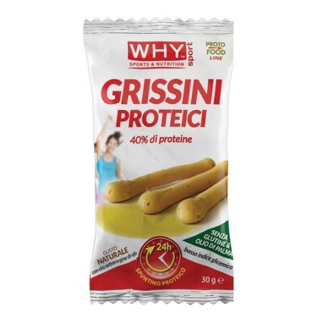 Biovita Whynature Grissini Proteici Naturale 30 G