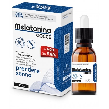 Paladin Pharma Sanavita Melatonina Gocce 15 Ml