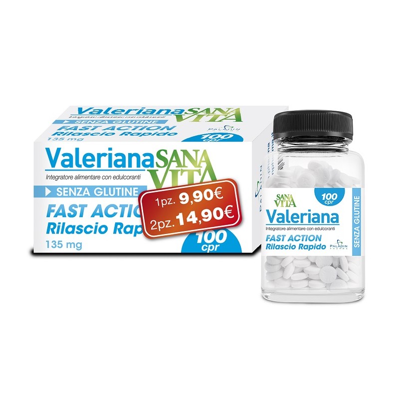 Paladin Pharma Sanavita Valeriana 100 Compresse