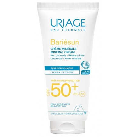 Uriage Bariesun Spf50+ Creme Minerale 100 Ml