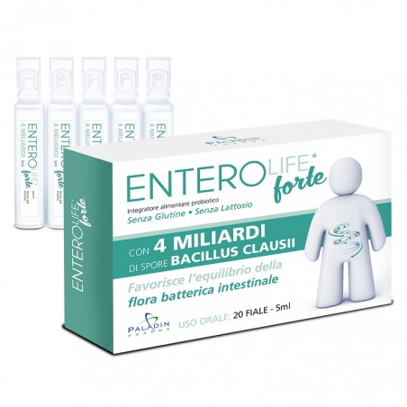 Paladin Pharma Enterolife Forte 4 Miliardi 20 Fiale Da 5 Ml