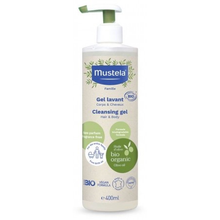 Laboratoires Expanscience Mustela Gel Detergente Bio 400 Ml