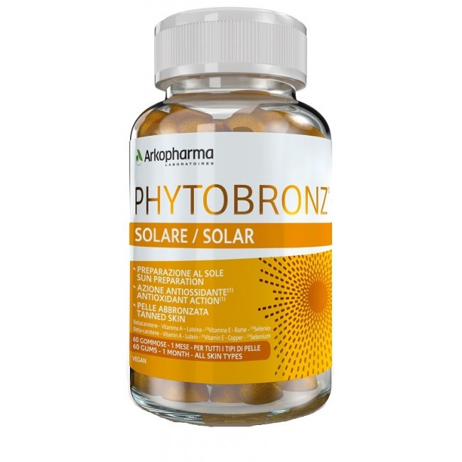 Arkopharma Phytobronz Solare 60 Gummies