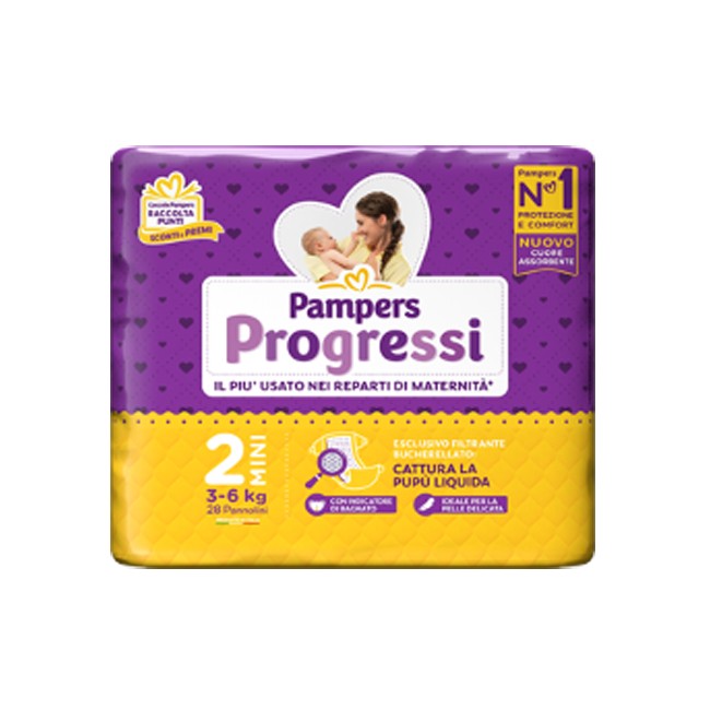 Fater Pampers Progressi Mini 28 Pezzi