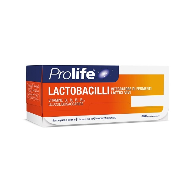 Zeta Farmaceutici Prolife Lactobacilli 7 Flaconcini Da 8 Ml