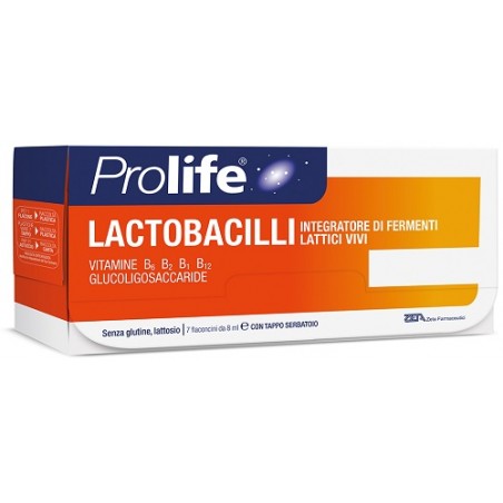 Zeta Farmaceutici Prolife Lactobacilli 7 Flaconcini Da 8 Ml