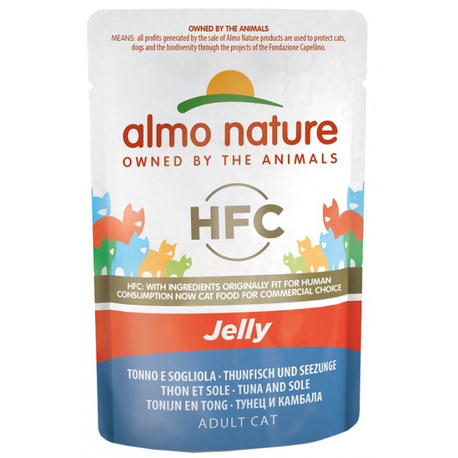 Almo Nature Classic Jelly Tonno/sogliola 55g