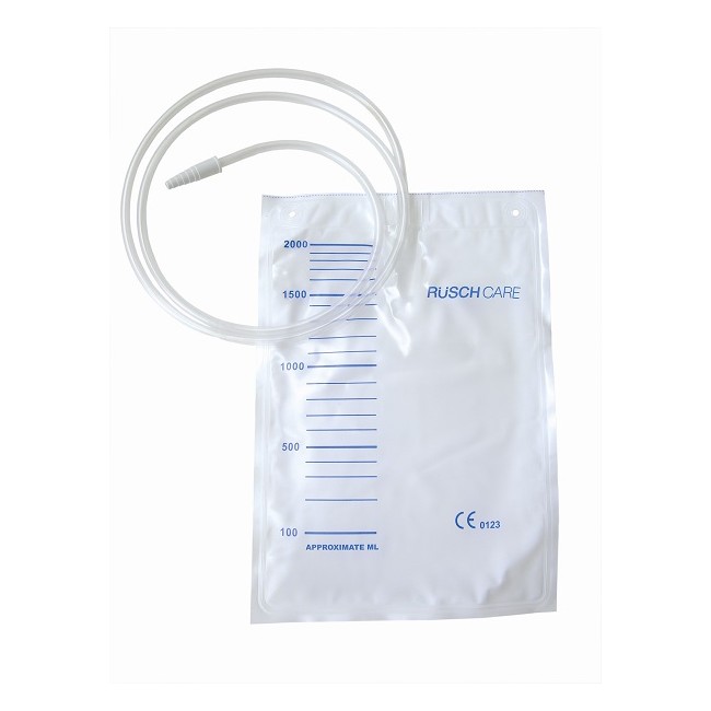 Teleflex Medical Sacca Di Drenaggio Letto Per Incontinenza 2000ml In Pvc Con Tubo Di Raccordo 130cm Diametro 5x7mm Monouso 30 Pe