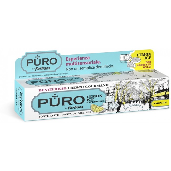 Uragme Puro Dentifricio Forhans Lemon Ice 75 Ml