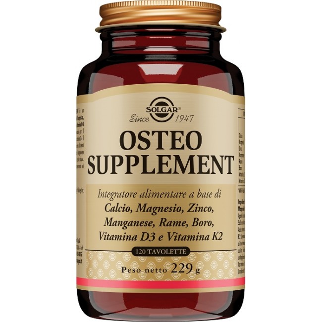 Solgar Osteo Supplement 120 Tavolette