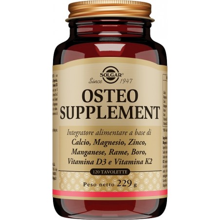 Solgar Osteo Supplement 120 Tavolette